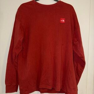 The North Face Red Long Sleeve Shirt